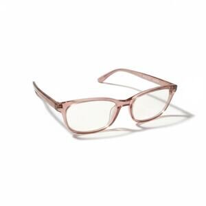 Pink Clear Frame Fashion Glasses No Prescription NWOT